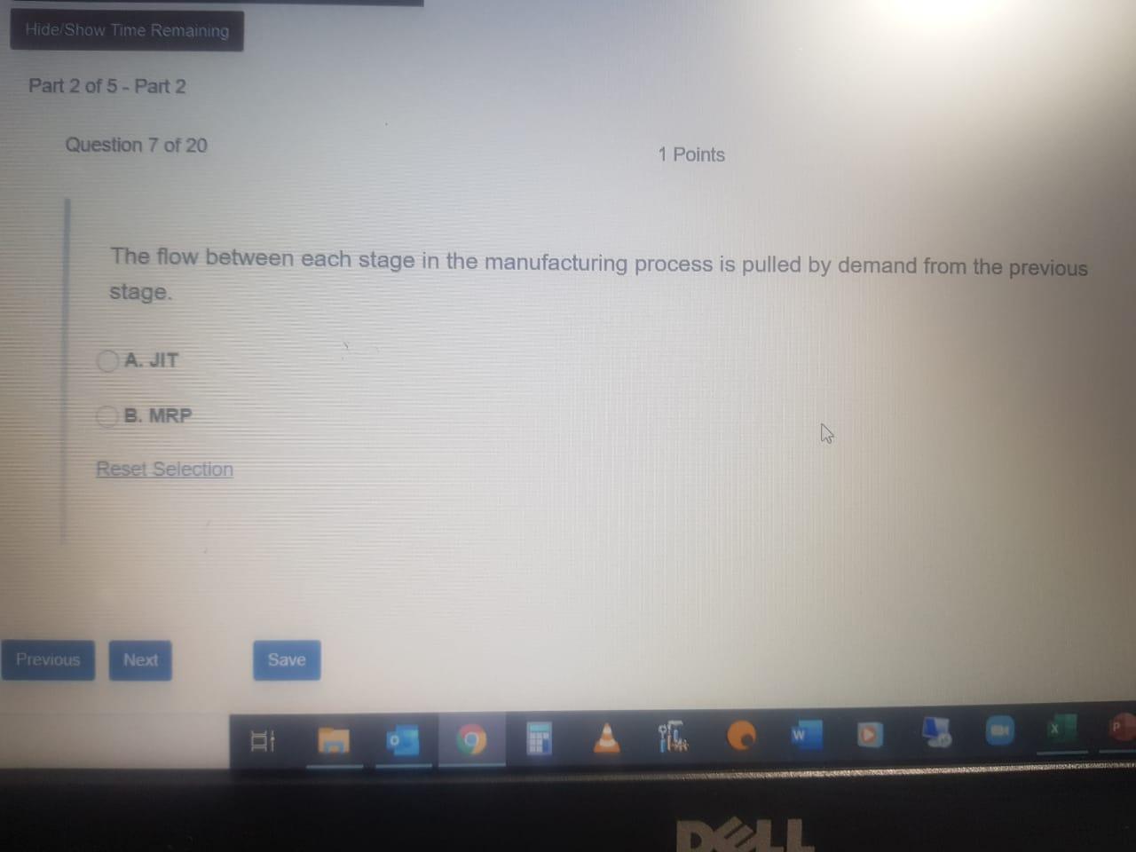 Hide Show Time Remaining Part 2 of 5 - Part 2