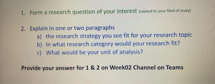 Hello, my subject is (Research Methods) please I