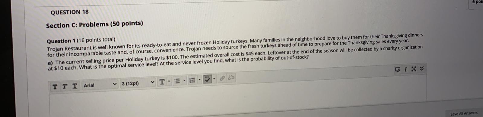 Please answer all parts A, B, C , D 6 poir