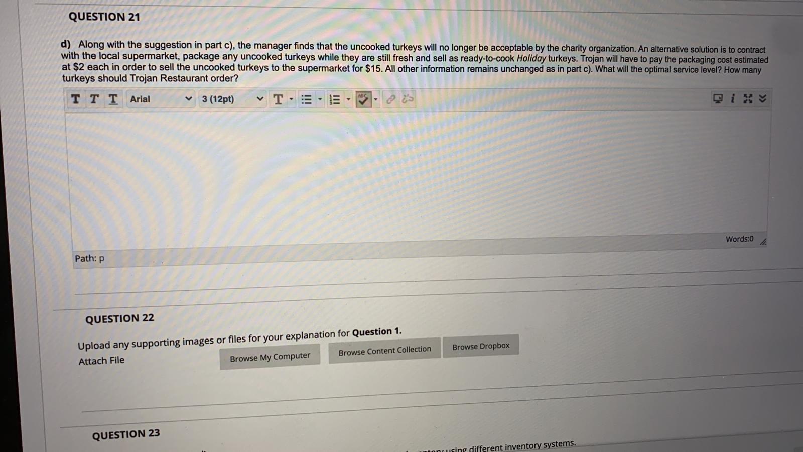 Please answer all parts A, B, C , D 6 poir
