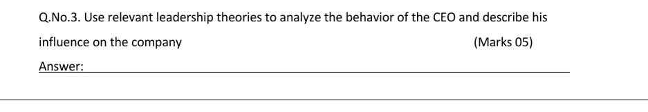 Ans with the help of this case attached Q.No.3.