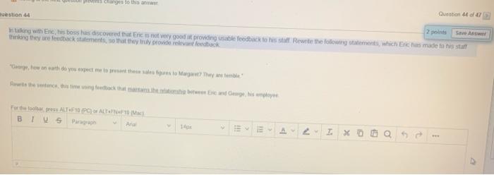 Margaret, the manager of the computer department