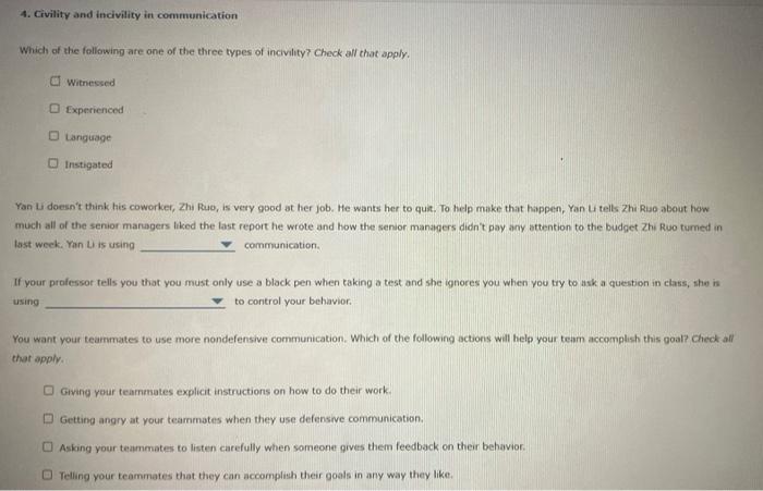 Which of the following are one of the three types