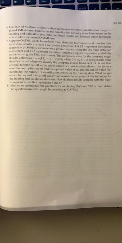 Detecting Management Fraud or not the In the wake