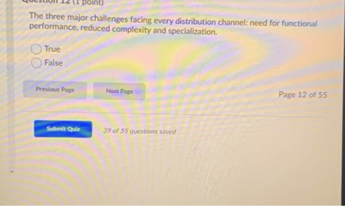 point) The three major challenges facing every