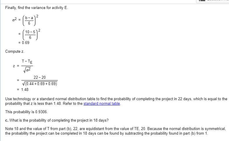 Example PROBLEM Recently, you were assigned to