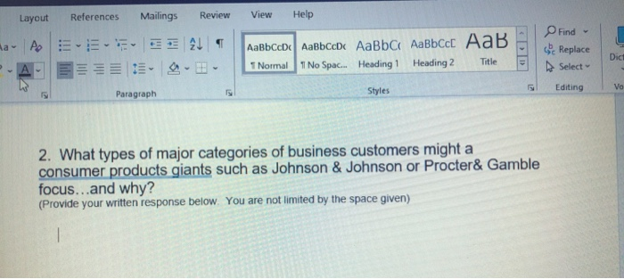 Layout References Mailings Review View Help Find