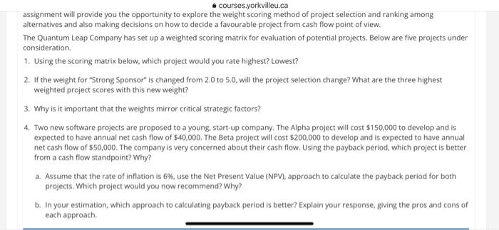 question from project management please answer