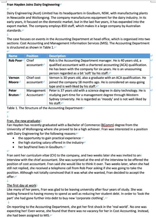 Fran Hayden Joins Dairy Engineering Dairy