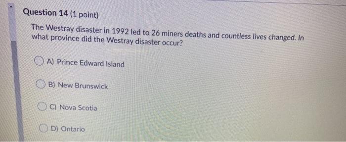 Question 5 (1 point) Why is it a requirement to