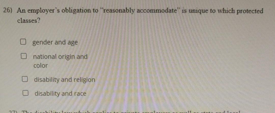 25) Employer liability for harassment may be