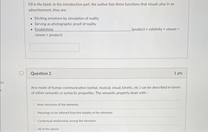 Fill in the blank: In the introduction part, the