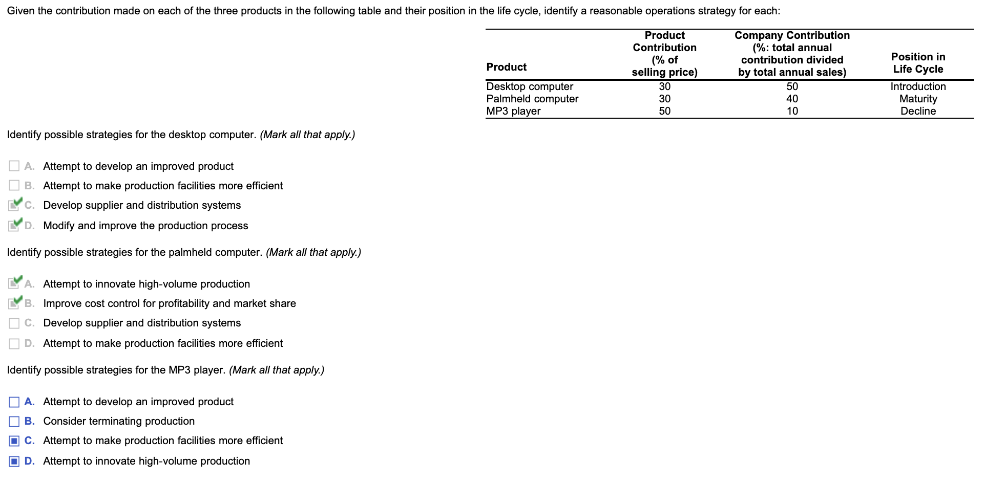Needing help with the MP3 player section... Given