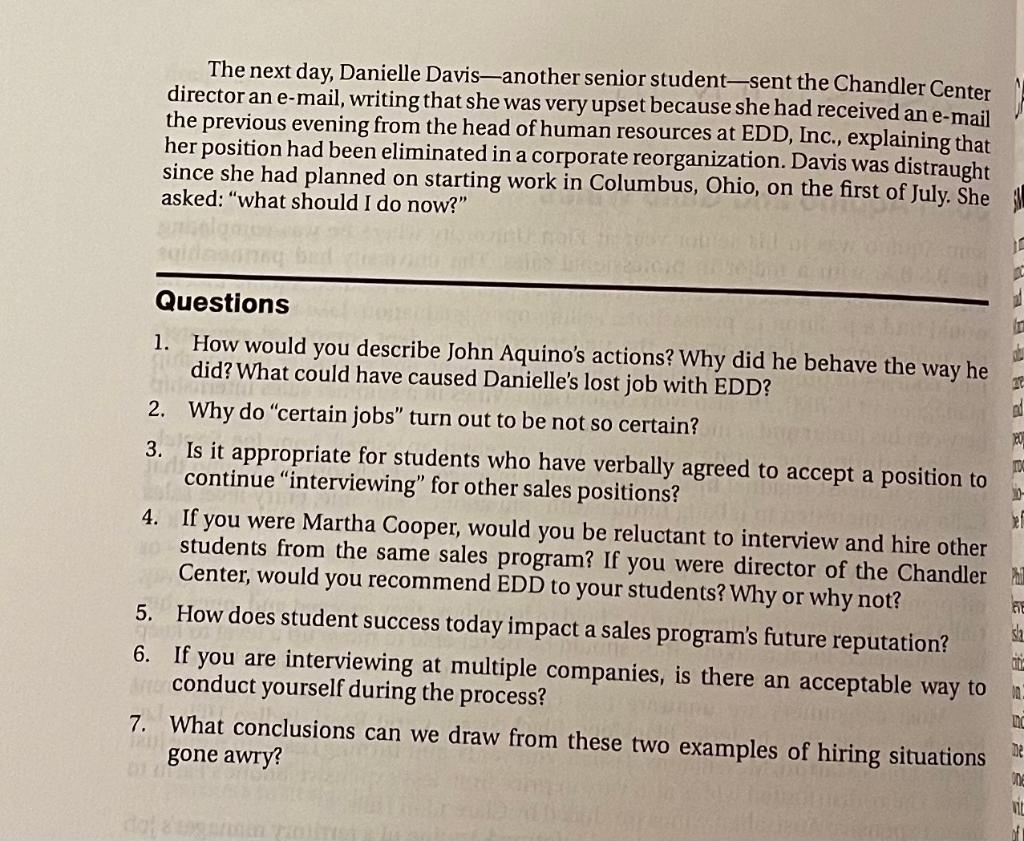 PLEASE ANSWER ONLY QUESTION 6 AND 7. THANKS! CASE
