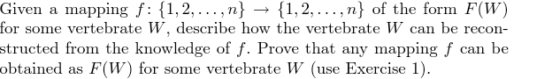 Please solve this Ex1. is Given a mapping f: