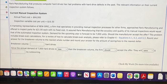 Parls Manufacturing that produces computer hard