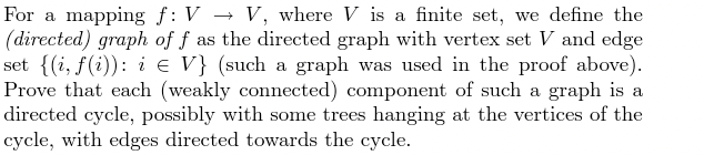 Please solve this Ex1. is Given a mapping f: