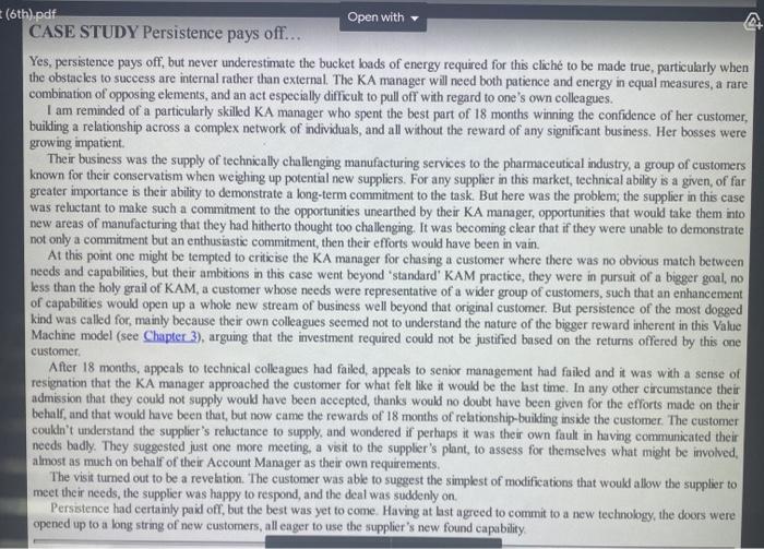 (6th).pdf Open with 4 CASE STUDY Persistence pays