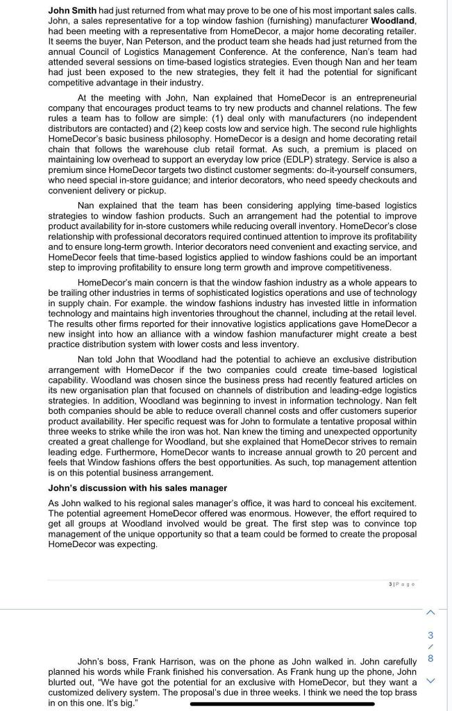 Discuss how Time-Based logistics (like JeanJeans