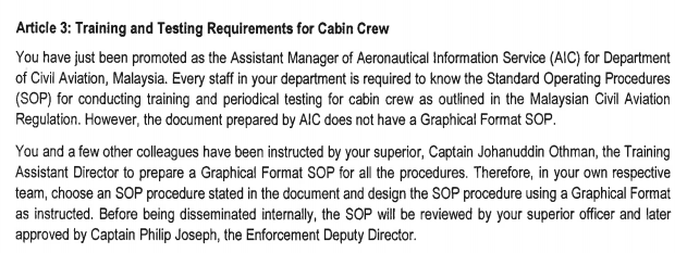 Write an SOP document based on the article