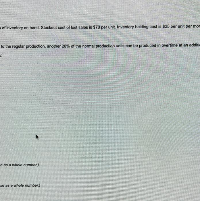 Her operations manager is considering a new plan,