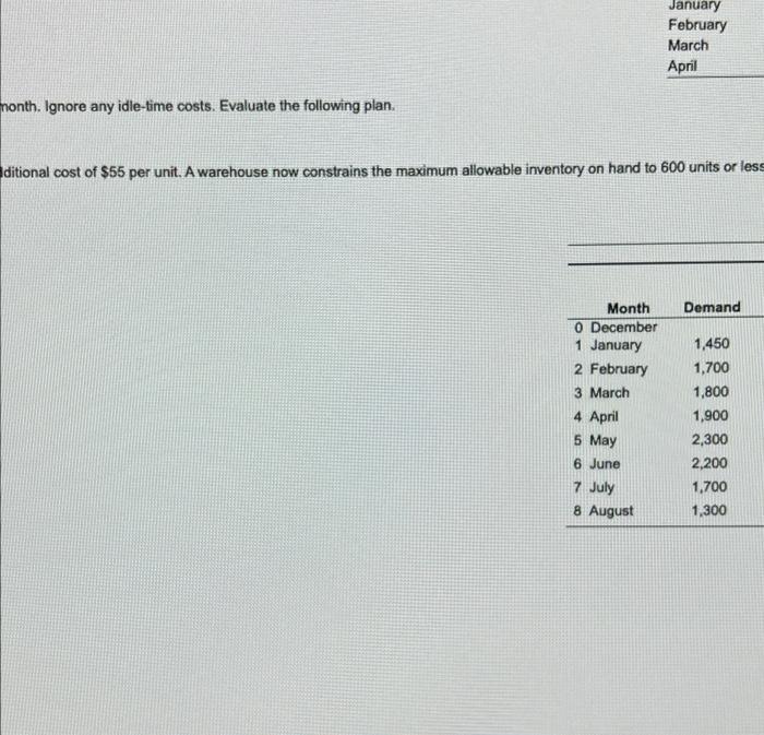 Her operations manager is considering a new plan,