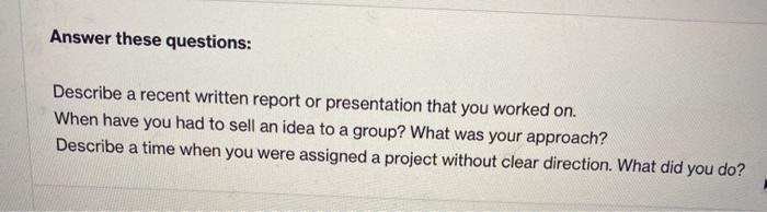 please don't copy from internet thank you Answer