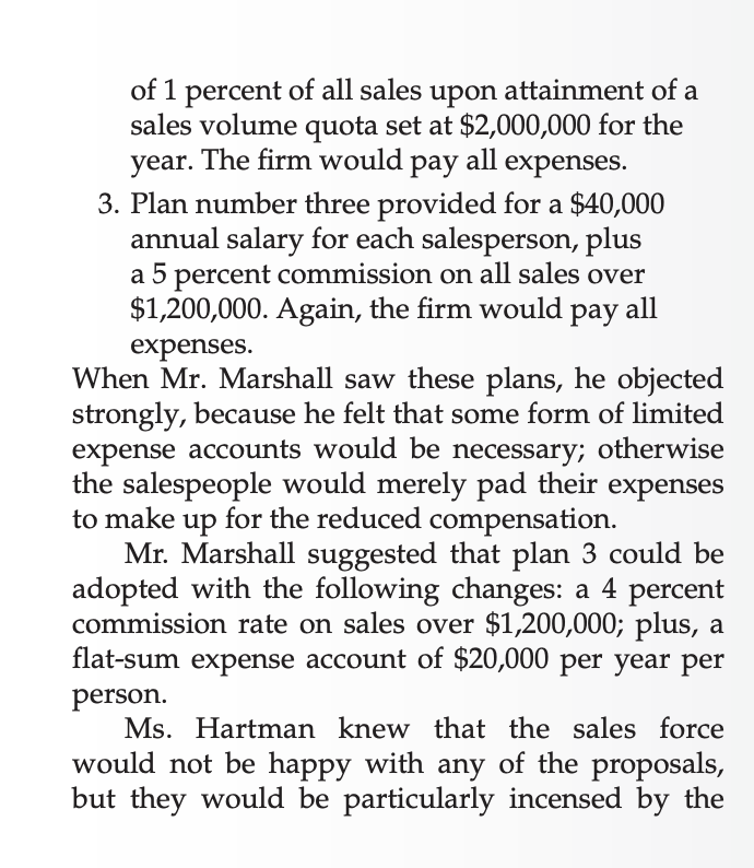 #3 Question: ANGELINA FASHIONS Proposed Change in