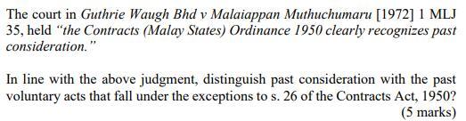 The court in Guthrie Waugh Bhd v Malaiappan