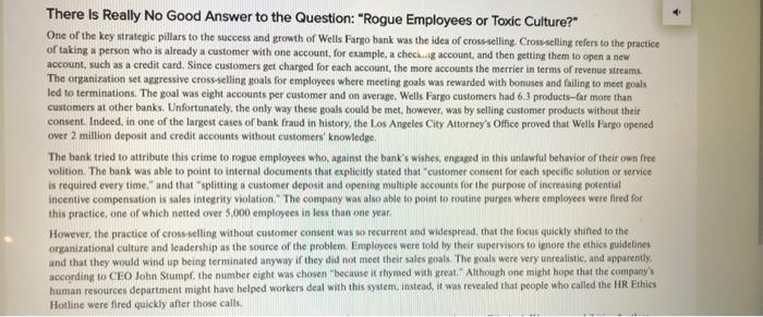 answer questions There Is Really No Good Answer