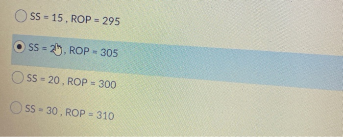 Question 2 (4 points) Thomas' Distribution stocks