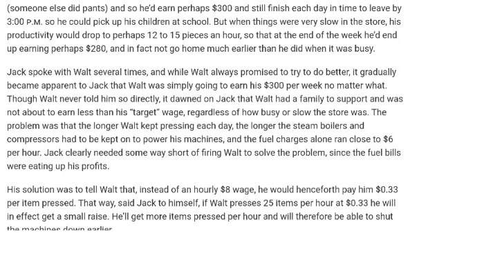 Continuing Case Carter Cleaning Company The