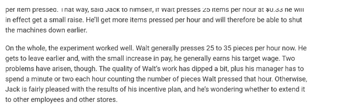 Continuing Case Carter Cleaning Company The