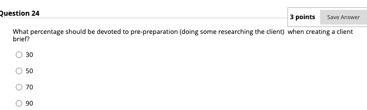 What percentage should be devoted to