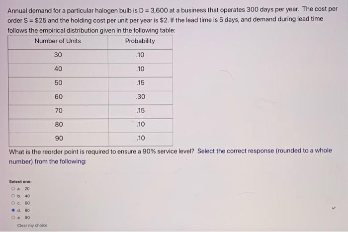 can someone show work and explain why the answer