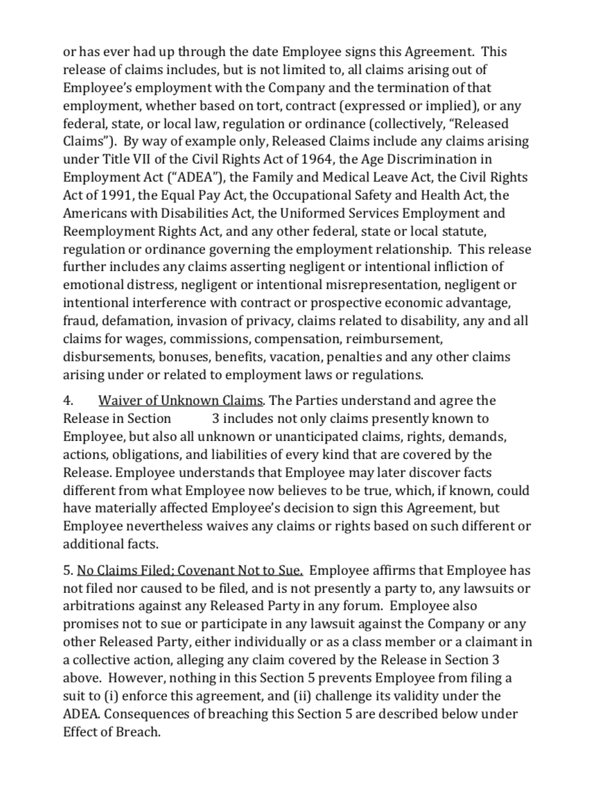 Questions: Who are the parties to this Agreement?