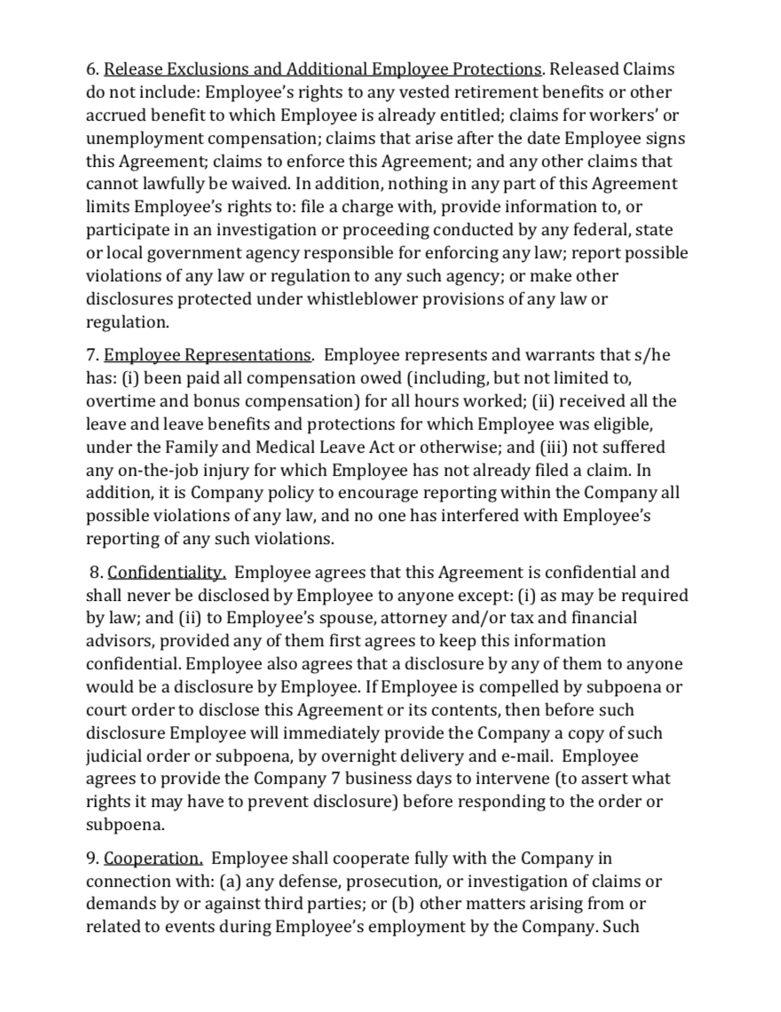 Questions: Who are the parties to this Agreement?