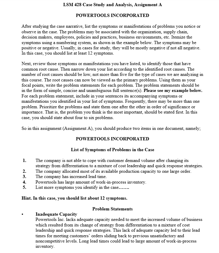 Read The Case Study & Answer Follow the