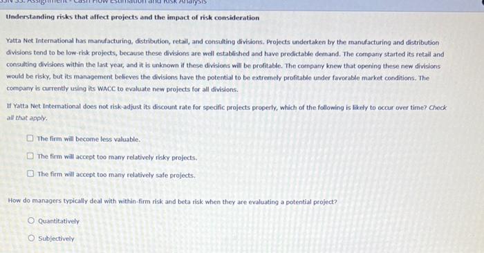 please help NISK Adyss Understanding risks that