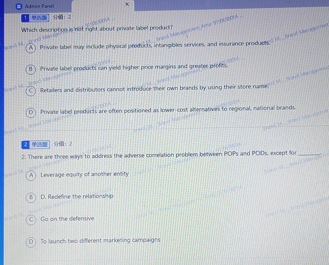 pls Asap , feedback + Admin Panel X 1 :2 Which