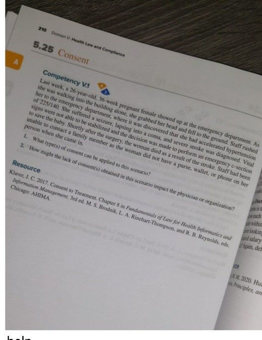 210 Doman V Health Law and Compliance 5.25