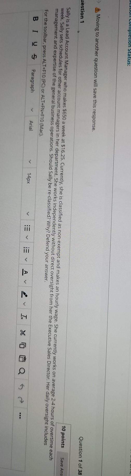 LESLUIT CUmpletion Status: Moving to another