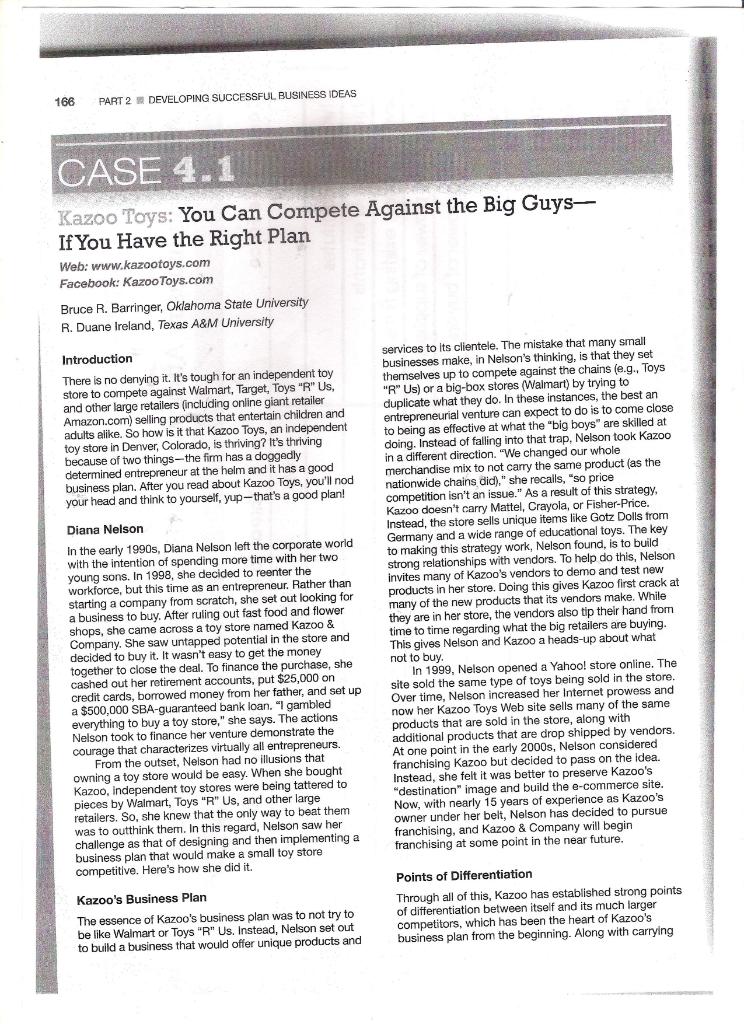 kindly answer discussion and application