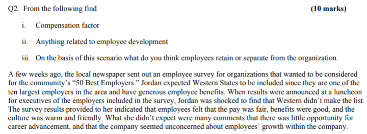 this Human resource management question plz give