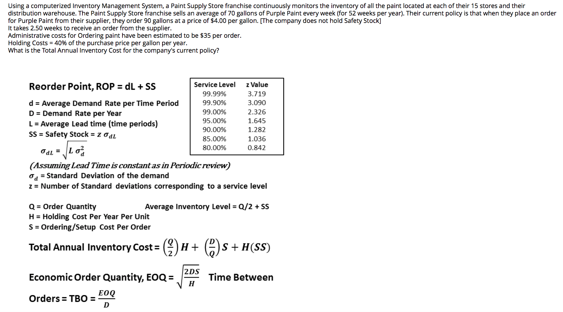 I followed the formula but keep getting the wrong