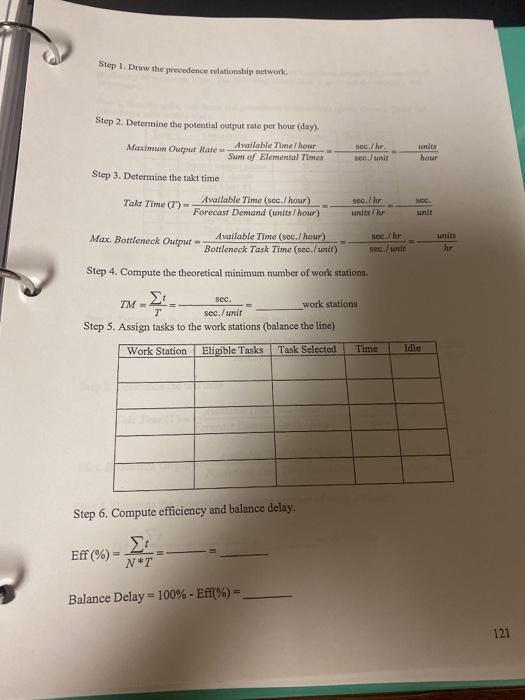please show all parts. thanks! :) Facility Layout