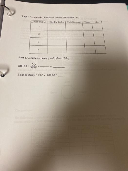 please show all parts. thanks! :) Facility Layout