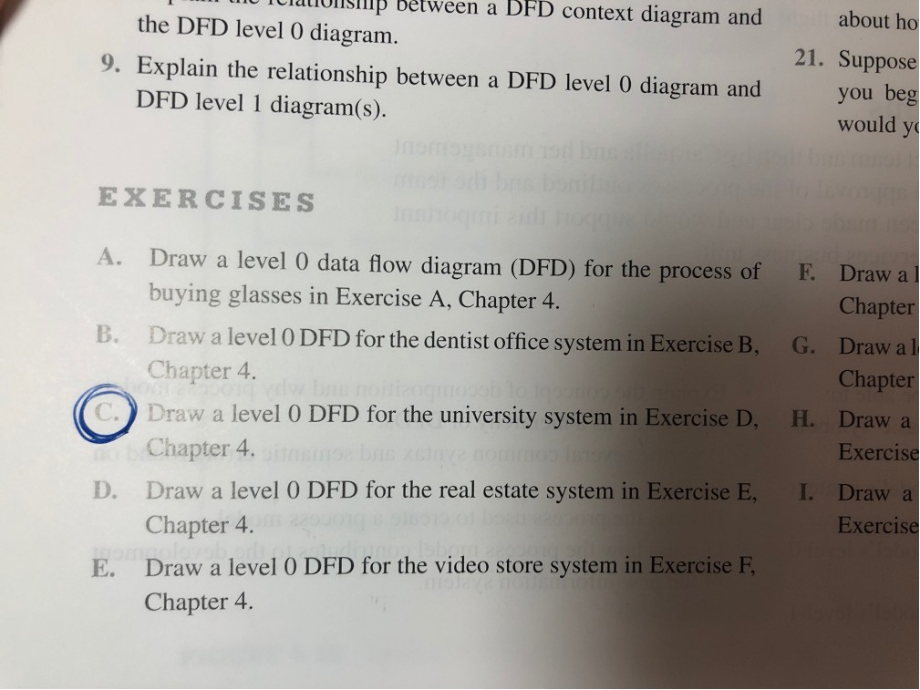 please solve C. the book is systems analysis and