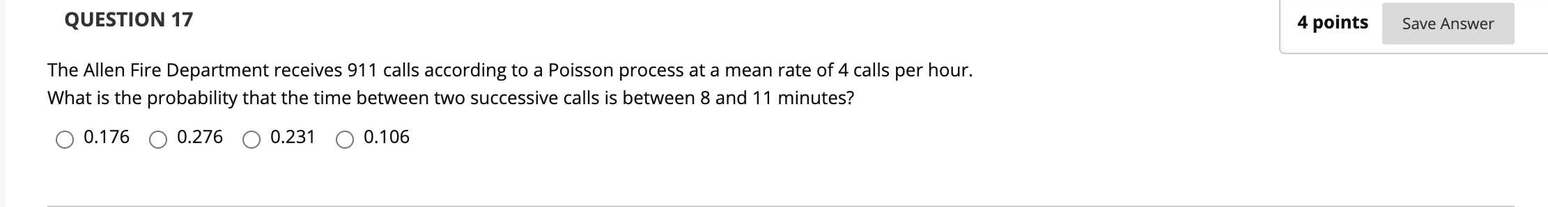QUESTION 17 4 points Save Answer The Allen Fire