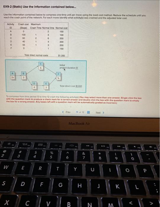 please decide the activities, answer the adjusted